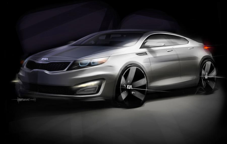 Kia Magentis Drawings '2010